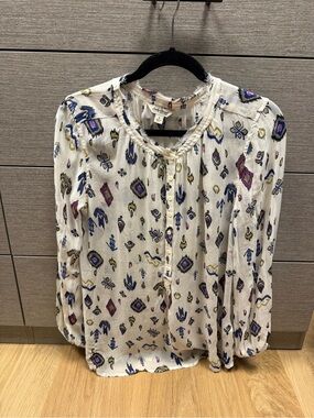 Lucky Brand SMALL blouse top